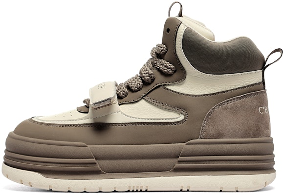 (Women) C°BANNER High-Top Sneaker 'Brown Fashion' QB733092D02 Buy (Women) C°BANNER High-Top Sneaker 'Brown Fashion' QB733092D02