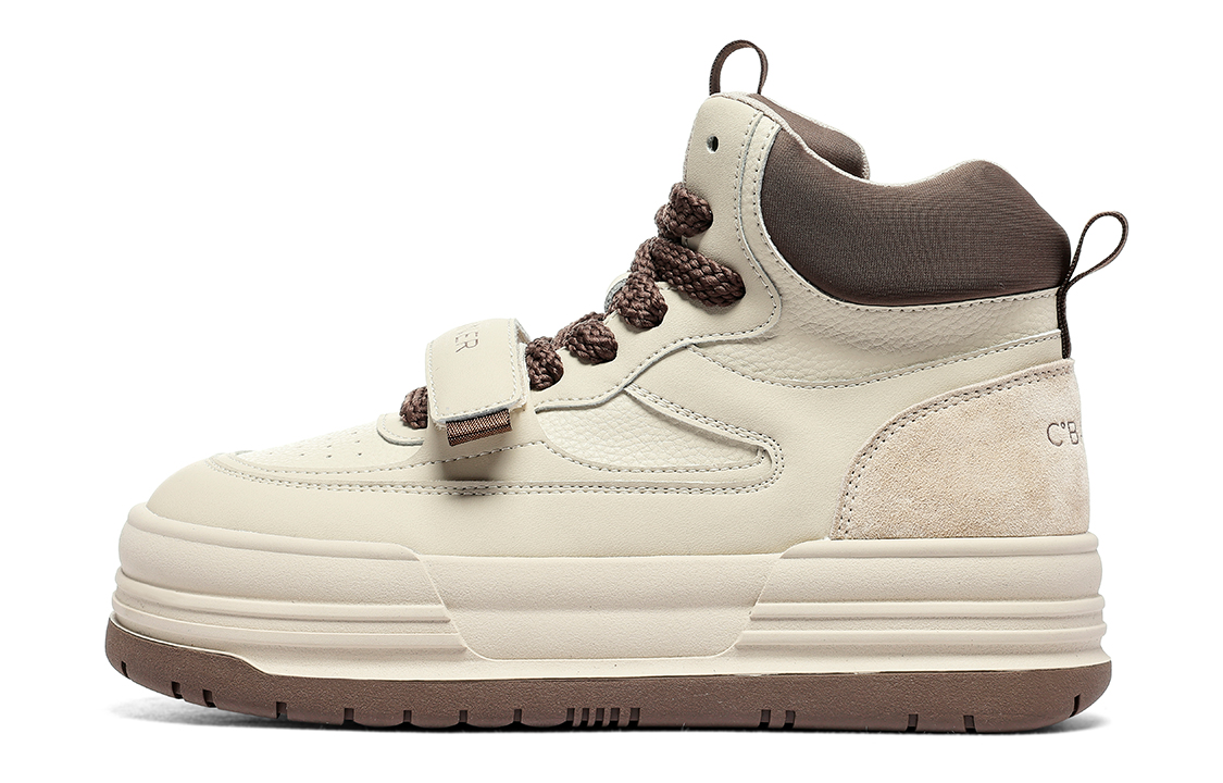 (W) C°BANNER High-Top Sneakers 'Khaki Fashion'