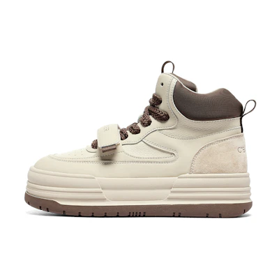 (W) C°BANNER High-Top Sneakers 'Khaki Fashion'