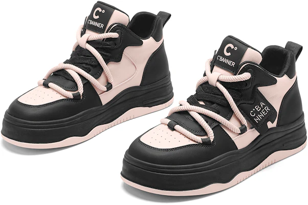 (W) C°BANNER Kasut Tinggi 'Kulit Merah Jambu Hitam' Q9033913DE5 Shop (W) C°BANNER Kasut Tinggi 'Kulit Merah Jambu Hitam' Q9033913DE5