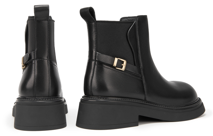 (W) C°BANNER Leather 3.5cm 'Melarde Warm Bootie' 圖 4