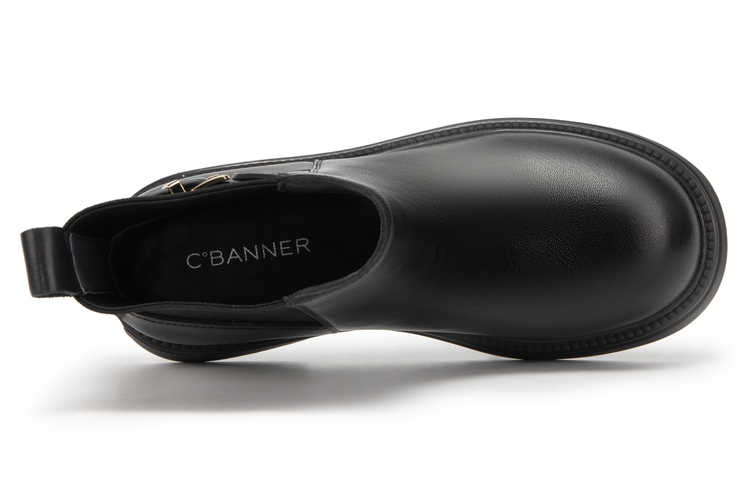 (W) C°BANNER Leather 3.5cm 'Melarde Warm Bootie' 圖 5