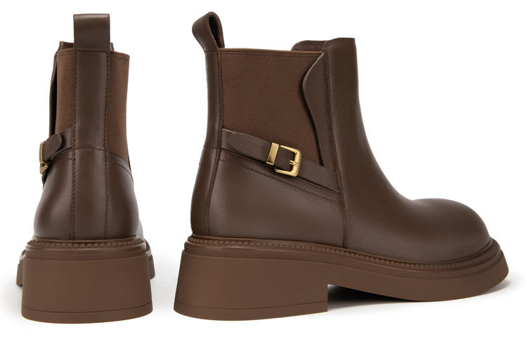 (W) C°BANNER Leather 3.5cm 'Melarde Warm Bootie' 圖 10