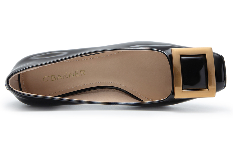 (W) C°BANNER Leather 5cm High Heels 'Gentle Breeze Block Heel' 圖 5