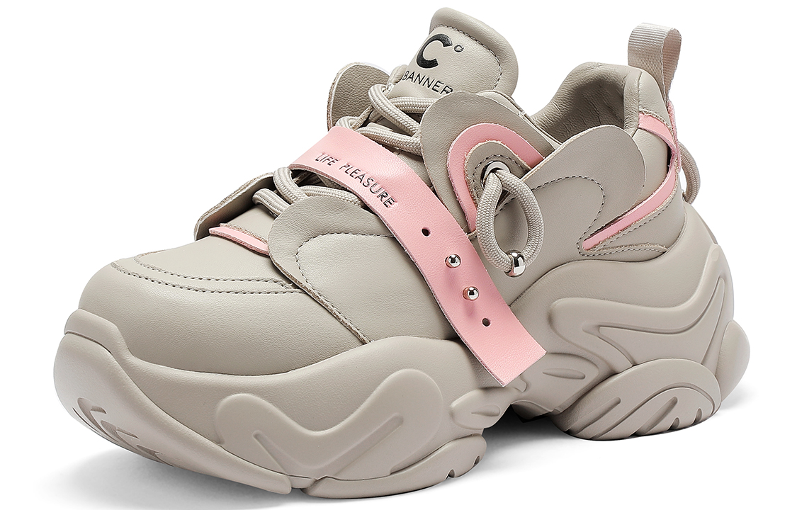 (W) C°BANNER Leather 'Khaki Dad Shoe' 圖 2