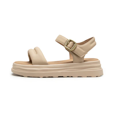(W) C°BANNER Leather 'Stylish Lightweight Slides'