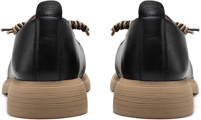 (Women) C°BANNER Leather Casual Round-Toe Mid-Low Heel 'Black' A23190221B01 Shop (Women) C°BANNER Leather Casual Round-Toe Mid-Low Heel 'Black' A23190221B01