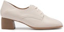 Order (W) C°BANNER Tumit Chunky Kulit Slip-On 'Beige Workwear' A23101801A04