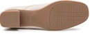 (W) C°BANNER Tumit Chunky Kulit Slip-On 'Beige Workwear' A23101801A04