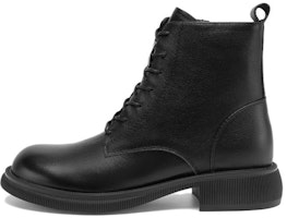 (Women) C°BANNER Leather Classic Lace-Up Ankle Boots 'Black' A22509816B01 (Women) C°BANNER Leather Classic Lace-Up Ankle Boots 'Black' A22509816B01