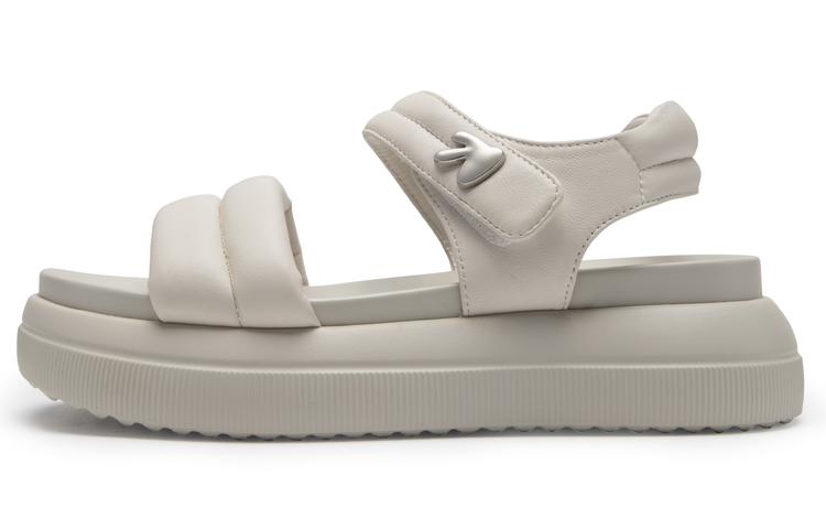 (W) C°BANNER Leather Fashion Slide 'Casual Chunky Sole' 圖 7