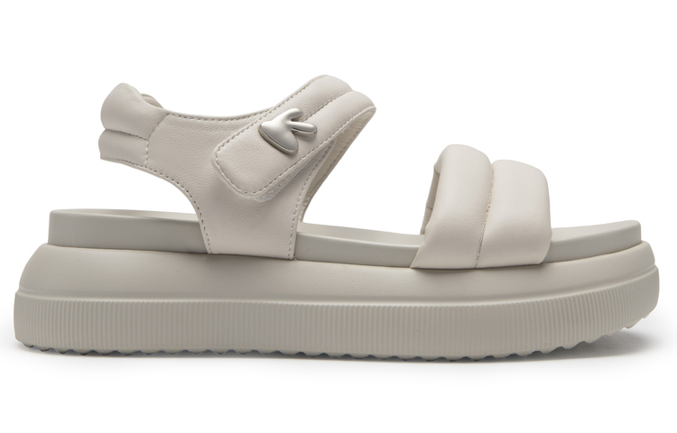 (W) C°BANNER Leather Fashion Slide 'Casual Chunky Sole' 圖 8