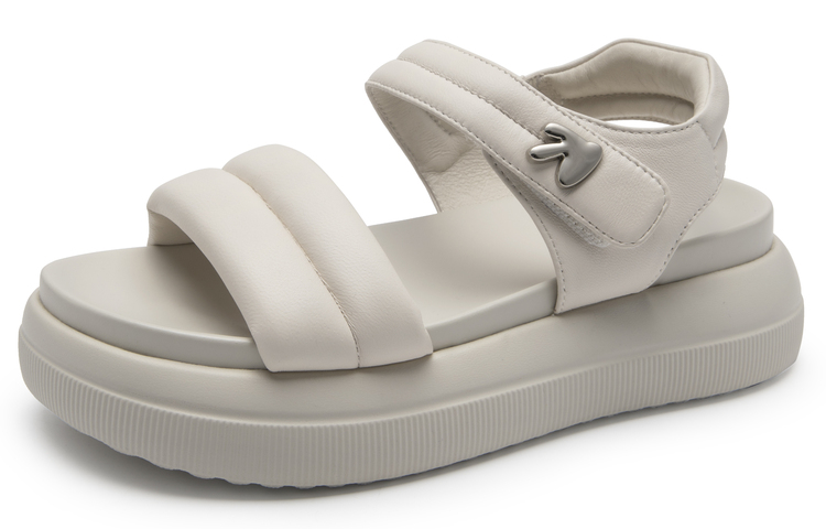 (W) C°BANNER Leather Fashion Slide 'Casual Chunky Sole' 圖 9