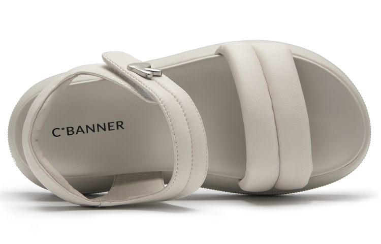 (W) C°BANNER Leather Fashion Slide 'Casual Chunky Sole' 圖 10