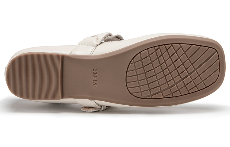 (W) C°BANNER Leather Flat 'French Fashion White' 圖 6