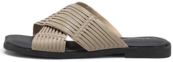 (Women) C°BANNER Leather Flat Fashion Sandals 'Caramel Pudding' A23356890 (Women) C°BANNER Leather Flat Fashion Sandals 'Caramel Pudding' A23356890