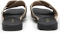 (W) C°BANNER Sandal Flat Kulit Fesyen 'Caramel Pudding' A23356890