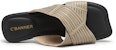 (W) C°BANNER Sandal Flat Kulit Fesyen 'Caramel Pudding' A23356890