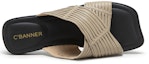 Purchase (W) C°BANNER Sandal Flat Kulit Fesyen 'Caramel Pudding' A23356890