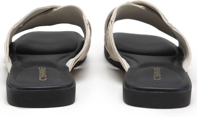(Women) C°BANNER Leather Flat Fashion Sandals 'Caramel Pudding' A23356890 2