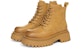 (W) C°BANNER But Martin Bertingkat Kulit Fleece-Lined Pendek 'Kuning' QA1233077M18