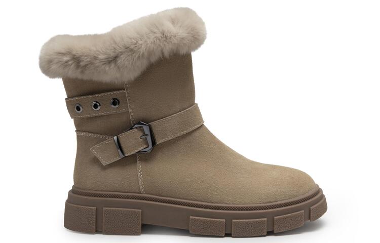 Order (W) C°BANNER But Salji Kulit Fleece-Lapik Tapak Tebal Pendek 'Apricot' A22759528B13