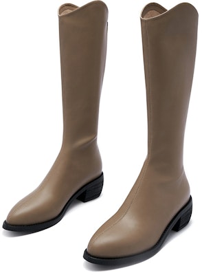 (Women) C°BANNER Leather High-Top Boots 'Milk Tea' Q7224267M87 Order (Women) C°BANNER Leather High-Top Boots 'Milk Tea' Q7224267M87