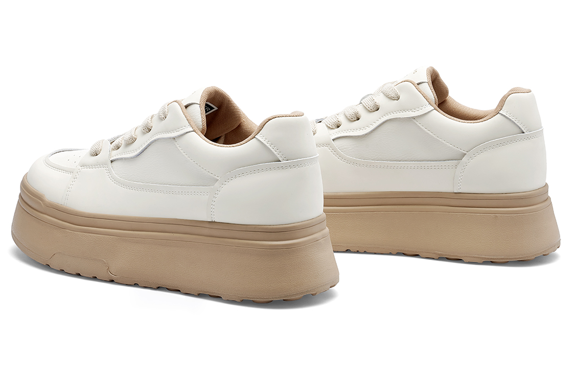 Shop (W) Zapatillas bajas de cuero C°BANNER 'Apricot Colorblock'. QH633868D20