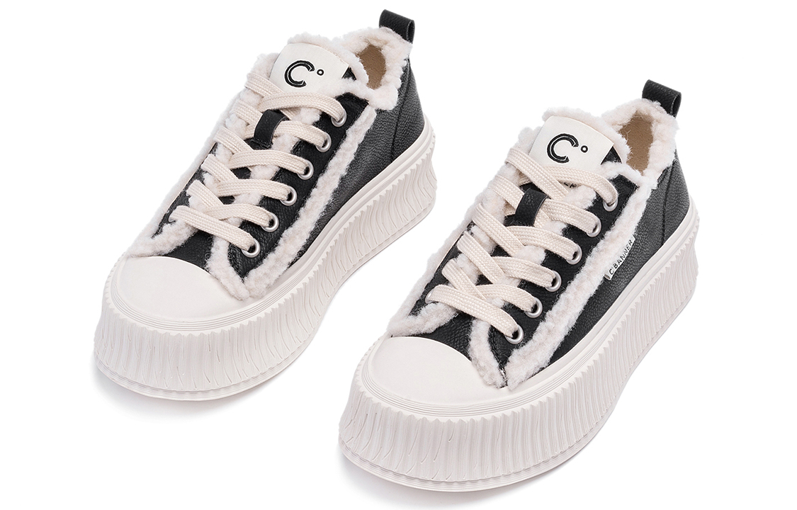 Lookbook (W) C°BANNER Kulit Rendah 'Fesyen Beludru Hitam' Q6414007M01