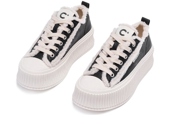 (Women) C°BANNER Leather Low 'Black Velvet Fashion' Q6414007M01 Lookbook (Women) C°BANNER Leather Low 'Black Velvet Fashion' Q6414007M01