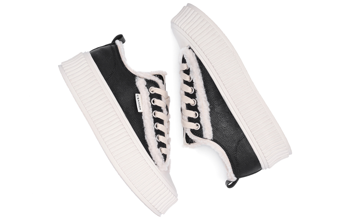 Purchase (W) C°BANNER Kulit Rendah 'Fesyen Beludru Hitam' Q6414007M01