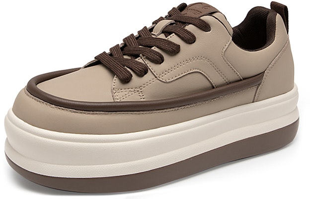 (Women) C°BANNER Leather Mid-Top Sneaker 'Apricot' A23101501C13 Lookbook (Women) C°BANNER Leather Mid-Top Sneaker 'Apricot' A23101501C13