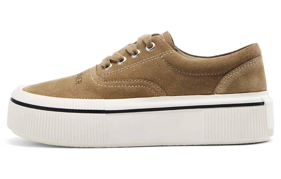 (W) C°BANNER Leather Platform 'Brown Retro'