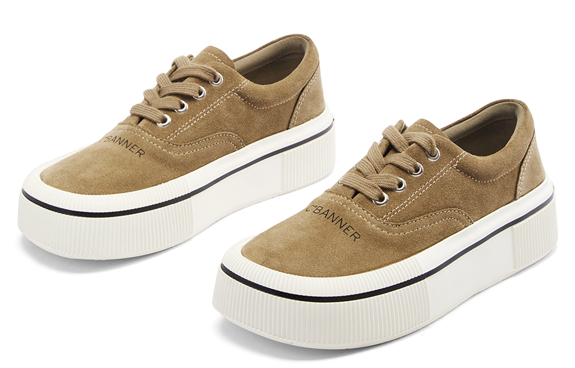 (W) C°BANNER Leather Platform 'Brown Retro' 圖 3