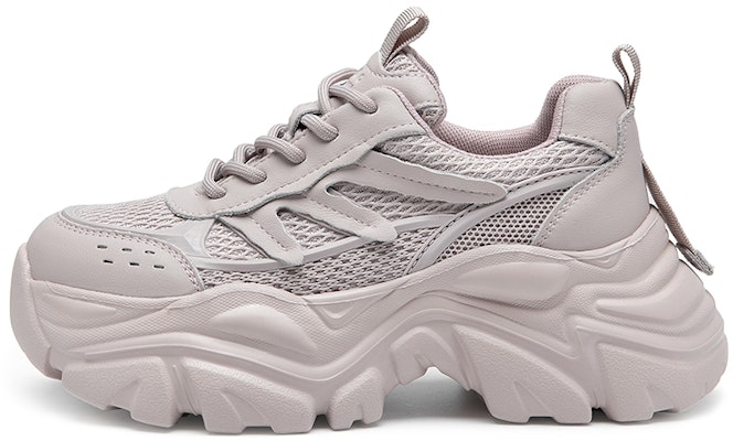 (Women) C°BANNER Leather Platform 'Purple Fashion Dad Shoes' A23170106C14 Buy (Women) C°BANNER Leather Platform 'Purple Fashion Dad Shoes' A23170106C14