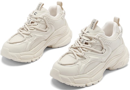 (W) C°BANNER 牛皮增高舒适低帮“米色老爹鞋” QA831407D73 Lookbook (W) C°BANNER 牛皮增高舒适低帮“米色老爹鞋” QA831407D73