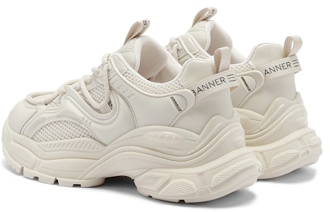 (W) C°BANNER 牛皮增高舒适低帮“米色老爹鞋” QA831407D73 Shop (W) C°BANNER 牛皮增高舒适低帮“米色老爹鞋” QA831407D73