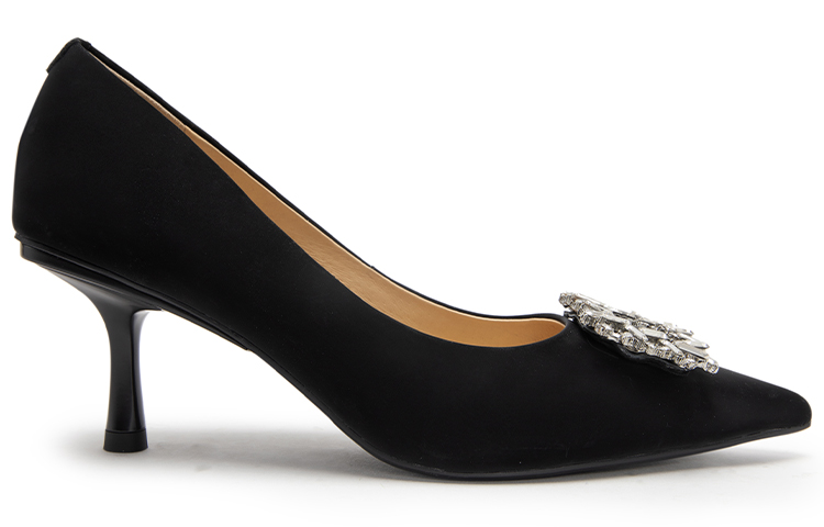 Order (W) C°BANNER 皮革尖头低跟高跟鞋 '时尚7cm' A23168002