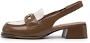 Buy (Women) C°BANNER Leather Retro Fashion Peep-Toe High Heels A23272503