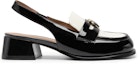 Cheap (Women) C°BANNER Leather Retro Fashion Peep-Toe High Heels A23272503