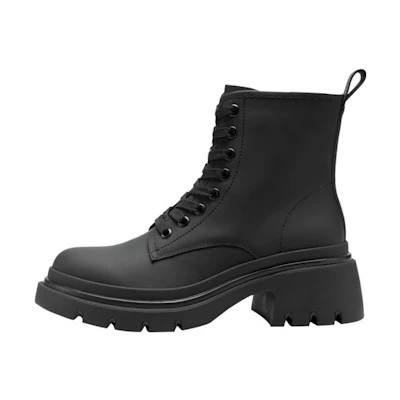 (W) C°BANNER Leather Short Boot 'Cool Matte Black'