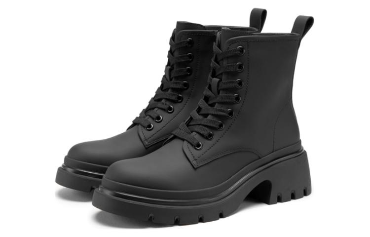 (W) C°BANNER Leather Short Boot 'Cool Matte Black' 圖 2