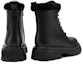 Lookbook (W) C°BANNER Sepatu Boot Pendek Kulit 'Berbulu Hitam untuk Outdoor' A22669827B01