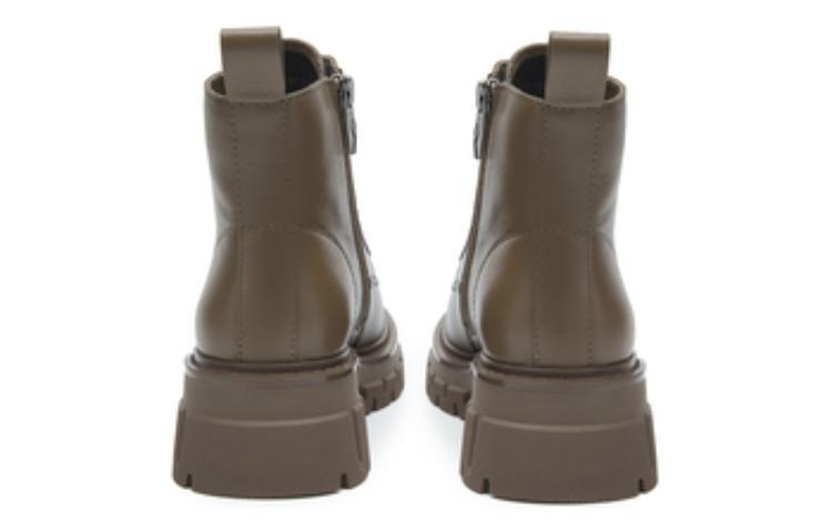 (W) C°BANNER Leather Short Martin Boots 'Simple Casual' 圖 3