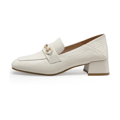 (W) C°BANNER Leather Slip-On 'Commute High Heel'