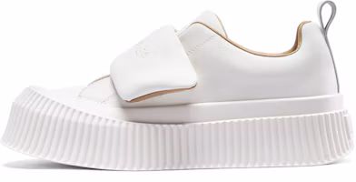 Buy (Women) C°BANNER Leather Velcro Low-Top Platform Sneakers 'Beige' QN233957D73