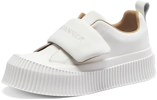 Order (Women) C°BANNER Leather Velcro Low-Top Platform Sneakers 'Beige' QN233957D73