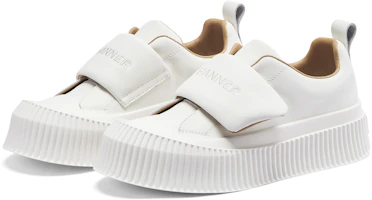 Lookbook (Women) C°BANNER Leather Velcro Low-Top Platform Sneakers 'Beige' QN233957D73