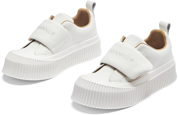 (Women) C°BANNER Leather Velcro Low-Top Platform Sneakers 'Beige' QN233957D73 Shop (Women) C°BANNER Leather Velcro Low-Top Platform Sneakers 'Beige' QN233957D73