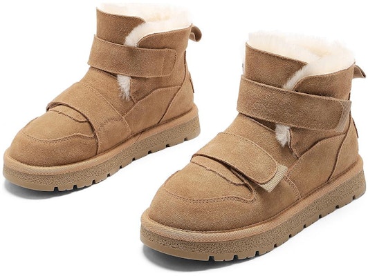 (W) C°배너 가죽 벨크로 숏부츠 (브라운) Q7824355M85 Lookbook (W) C°배너 가죽 벨크로 숏부츠 (브라운) Q7824355M85